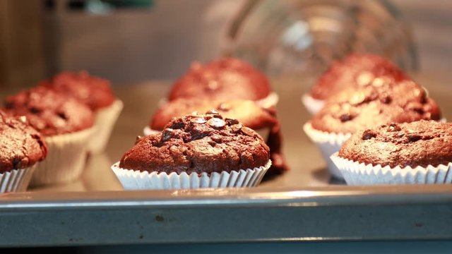 Muffins im Ofen