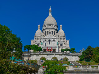 Fototapeta premium Wizerunek Ptaka Oko Strzał Miasta Paryża, Strzał W Paryżu