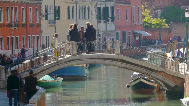 2456_Some_people_talking_on_the_bridge_in_Venice_Italy.mov