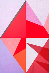 farbenfrohe geometrische Formen - Grafik Design
Pop Art - Papier Collage