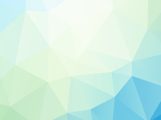 Obraz premium geometric soft green background