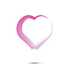 heart love icon logo symbol isolated background