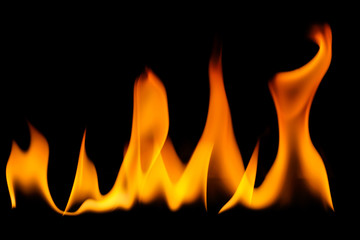 Fire flames background