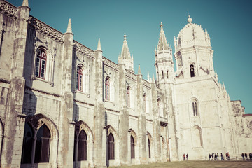 Jeronimos Monastery in Lisbon, Portugal
