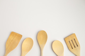 Wooden cooking utensils