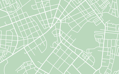 Street map of town