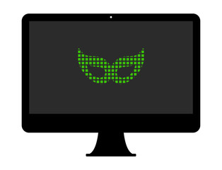 Pixel Icon PC - Maske