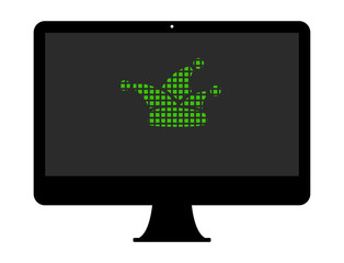 Pixel Icon PC - Karnevalsmütze
