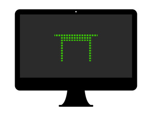 Pixel Icon PC - Tisch