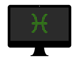 Pixel Icon PC - Sternzeichen - Fische
