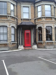 phone box doorway