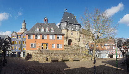 Kanzleitor, Burg- und der Schlossfelsen, ehemalige, Burganlage