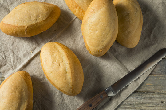 Homemade Mexican Bolillo Rolls