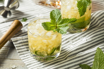 Homemade Derby Mint Julep - obrazy, fototapety, plakaty