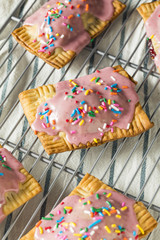 Sweet Homemade Strawberry Toaster Pastries