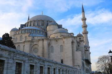 Fototapeta na wymiar Suleymaniye Mosque