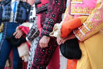  Bullfighters waiting