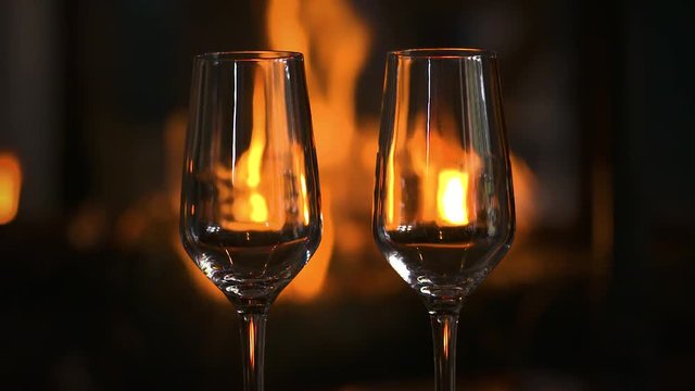 champagne au coin du feu