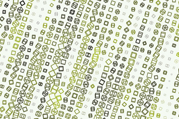 Shape of square, rectangle, abstract background pattern. Template, backdrop, geometric & design.