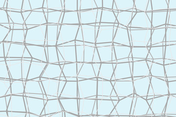 Obraz premium Color abstract rectangle strip pattern generative art background. Design, geometric, decoration & shape.