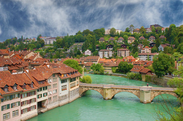 Fototapeta na wymiar Bern Switzerland