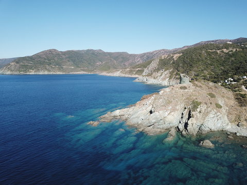Tour genoise en Corse - Drone
