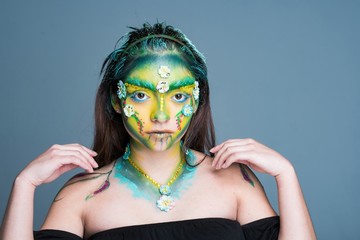 Fototapeta premium Princess In Makeup