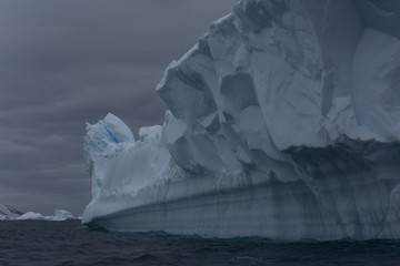 Fototapeta na wymiar Antarctica -Ice Glacier and Water