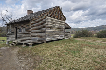 Fototapeta na wymiar structures/buildings in national park Tennessee USA