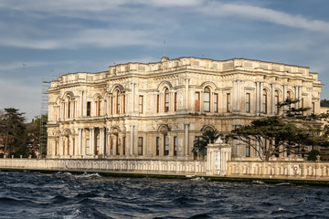 Fototapeta na wymiar Beylerbeyi Palace in Istanbul City, Turkey