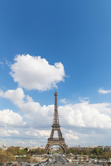 Eiffel Tower in Paris, France