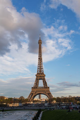 Fototapeta na wymiar Paris, France tourist attraction the Eiffel Tower