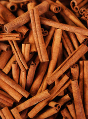 Cinnamon sticks in a bazaar