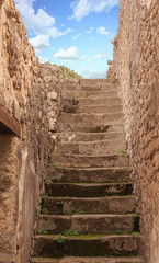 Obraz premium Steps in Pompeii