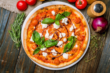 Italian pizza Margherita