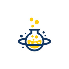 Planet Lab Logo Icon Design