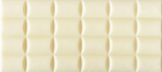 White porous chocolate top view