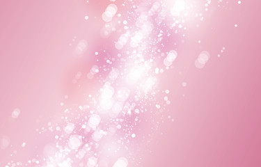 ボケ、丸、円、ピンクの背景  　　
