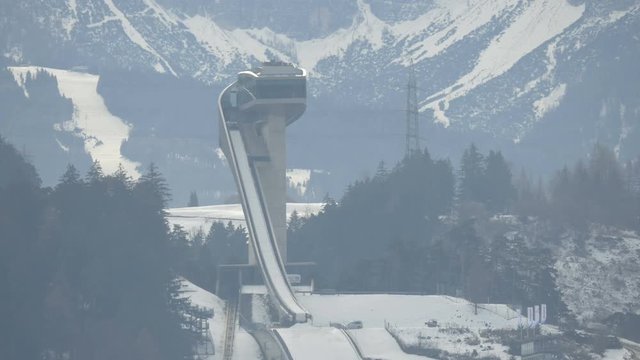 Bergisel Sprungschanze Stadion in Innsbruck