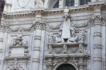 Beautiful sculpture in Italy