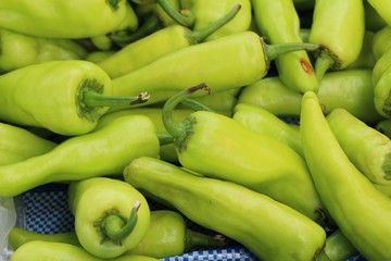 Bell pepper for cooking at street food