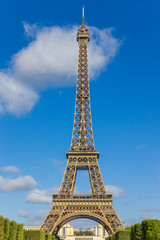 Fototapeta na wymiar Eiffel tower, Paris, France