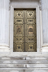 Puerta del Congreso de los Diputados