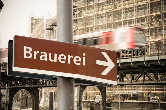 Schild 302 - Brauerei