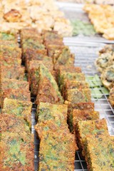Steamed dumpling stuffed with garlic chives delicious