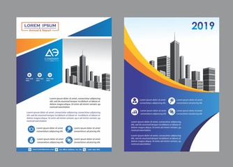 creative cover, layout, brochure, magazine, catalog, flyer for event 