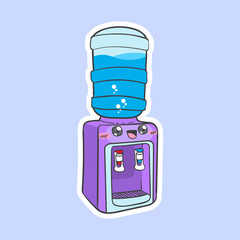cute dispenser sticker collection