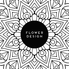 Vector mandala background