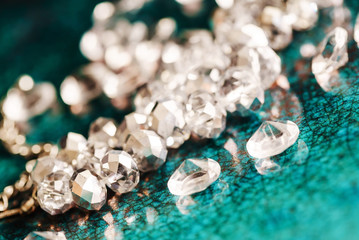 shine diamonds closeup