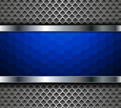 Elegant business background silver